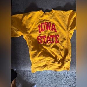 Champion Vintage Yellow Iowa State Sweatshirt